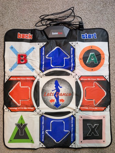 Gamestop 032 dance pad mat - gamestop,